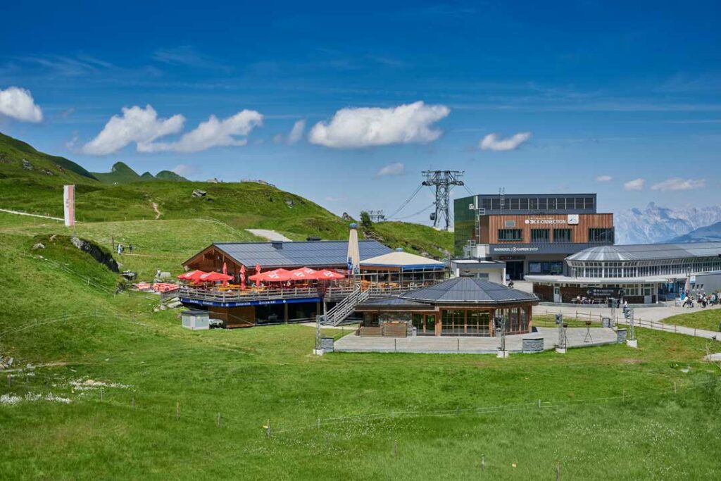Häuslalm Restaurant direkt an der 3k Konnection gelegen