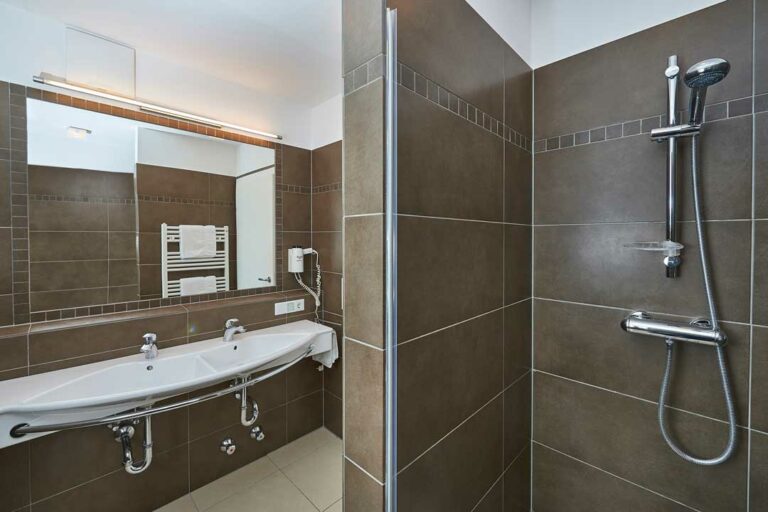 Badezimmer vom Appartement Schmittenhöhe
